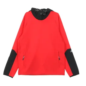 Felpa Cappuccio Uomo Sweet Mountain Red/black