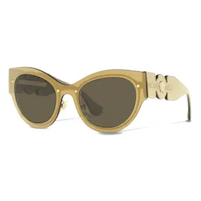 Versace - Occhiale da Sole Farfalla Medusa Biggie - Brown - Occhiali da Sole - Versace Eyewear
